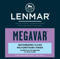 MegaVar® Waterborne Polyurethane Clear Finish - Semi-Gloss 1WB.506