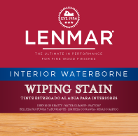 Waterborne Interior Wiping Wood Stain 1WB.1300