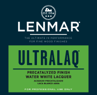 UltraLaq® Water White Precatalyzed Lacquer - Flat 1D.331