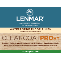 ClearCoat PRO HT Waterborne Floor Finish - Gloss 1PR.509