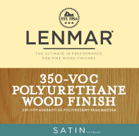 350 VOC Polyurethane Wood Floor Finish - Satin 1Y.354