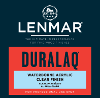 DuraLaq® Waterborne Acrylic Clear Finish - Semi-Gloss 1WB.106